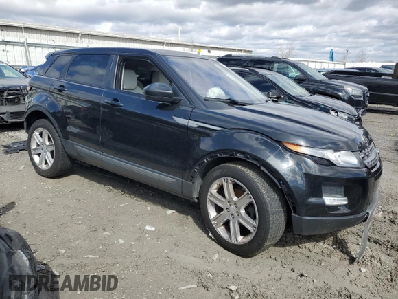 2015 Land Rover Range Rover Evoque Pure Plus with VIN SALVP2BG8FH052096, listed as a Copart auction lot 47745645 with 0 mi miles and Salvage Title. Bid and sale history available at carsss.com. Image 4.