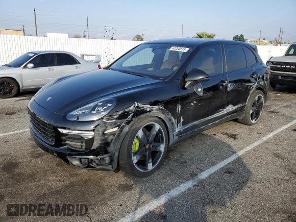 2016 Porsche Cayenne S E-Hybrid with VIN WP1AE2A27GLA61709, listed as a Copart auction lot 43280515 with Not provided miles and Salvage title. Bid and sale history available at DreamBid. Image 1.