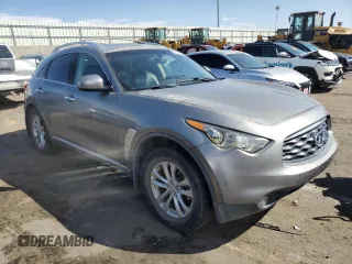 2010 Infiniti FX with VIN JN8AS1MWXAM854026, listed as a Copart auction lot 69025364 with Not Provided miles and Salvage Title. Bid and sale history available at carsss.com. Image 4.