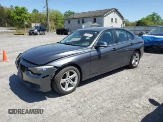 2015 BMW 3 Series 320i xDrive with VIN WBA3C3C56FK202834, listed as a Copart auction lot 53693455 with 105,022 mi miles and Salvage Title. Bid and sale history available at carsss.com. Image 1.