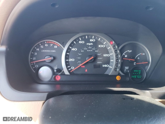 2004 Honda Pilot EX with VIN 2HKYF18564H594948, listed as a Copart auction lot 50792995 with 149,702 mi miles and Salvage Title. Bid and sale history available at carsss.com. Image 9.