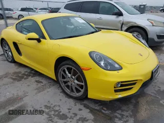 2014 Porsche Cayman with VIN WP0AA2A84EK172111, listed as a IAAI auction lot 41581508 with 91,509 mi miles and . Bid and sale history available at DreamBid. Image 1.