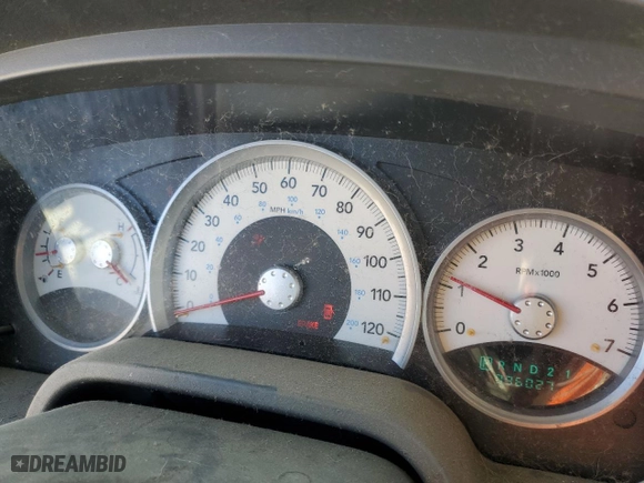2006 Dodge Dakota SLT with VIN 1D7HE48N66S502543, listed as a Copart auction lot 80529864 with 96,027 mi miles and Salvage Title. Bid and sale history available at carsss.com. Image 9.