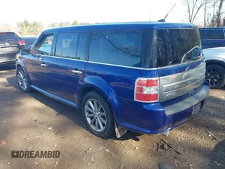 2013 Ford Flex Limited with VIN 2FMHK6D83DBD05993, listed as a IAAI auction lot 42140500 with 214,701 mi miles. Bid and sale history available at carsss.com. Image 3.