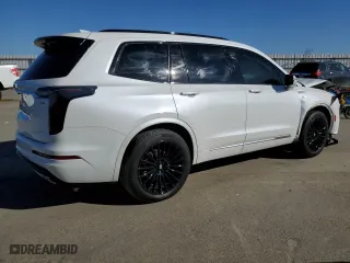 2021 Cadillac XT6 Sport with VIN 1GYKPGRS2MZ175735, listed as a Copart auction lot 88703045 with 26,902 mi miles and Salvage Title. Bid and sale history available at carsss.com. Image 3.
