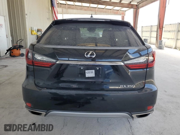 2020 Lexus RX 350 z VIN 2T2AZMAA0LC155615, wystawiony jako Copart lot #54649305 z przebiegiem 100 565 mil mil oraz Szkoda całkowita • Salvage title. Historia ofert i sprzedaży dostępna na DreamBid. Obrazek 6.
