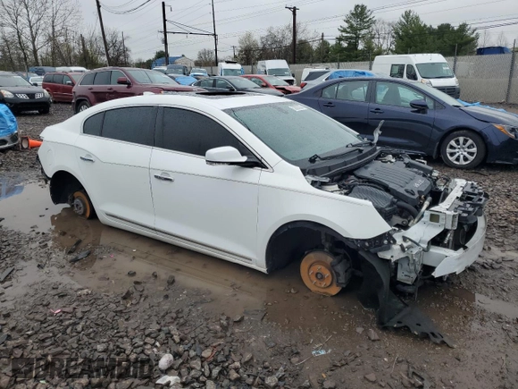 2016 Buick LaCrosse Leather with VIN 1G4GB5G34GF258904, listed as a Copart auction lot 52023855 with 0 mi miles and Salvage Title. Bid and sale history available at carsss.com. Image 4.