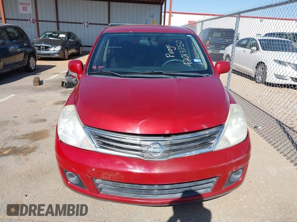2011 Nissan Versa 1.8 S with VIN 3N1BC1AP6BL394131, listed as a IAAI auction lot 42013750 with 161,748 mi miles. Bid and sale history available at carsss.com. Image 12.