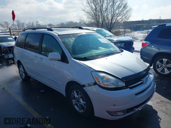 2005 Toyota Sienna XLE with VIN 5TDZA22C85S256737, listed as a IAAI auction lot 41635747 with 195,561 mi miles and . Bid and sale history available at DreamBid. Image 1.