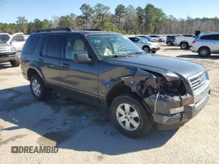 2010 Ford Explorer XLT with VIN 1FMEU6DEXAUA47318, listed as a Copart auction lot 46247385 with 136,008 mi miles and Salvage Title. Bid and sale history available at carsss.com. Image 4.