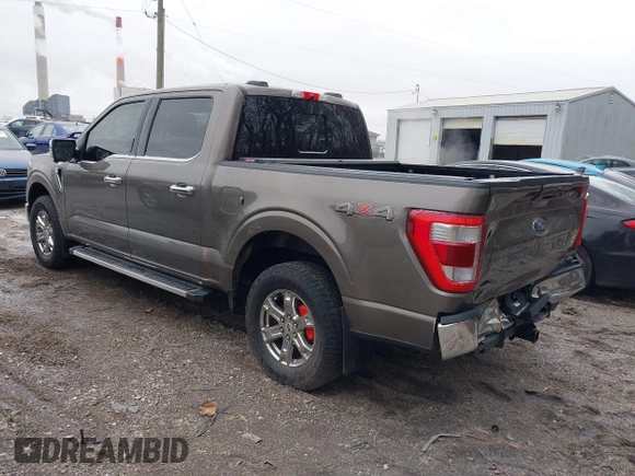 2022 Ford F-150 XL with VIN 1FTFW1E88NKD64093, listed as a IAAI auction lot 41541097 with 28,726 mi miles. Bid and sale history available at carsss.com. Image 3.