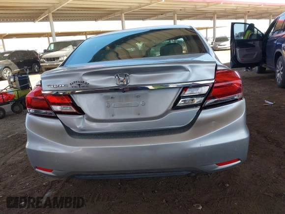2014 Honda Civic Sedan LX with VIN 19XFB2F55EE007060, listed as a IAAI auction lot 41979694 with 148,324 mi miles. Bid and sale history available at carsss.com. Image 15.
