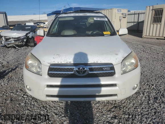 2007 Toyota RAV4 Limited with VIN JTMZK34V575013008, listed as a Copart auction lot 48166235 with 289,141 mi miles and Clean Title. Bid and sale history available at carsss.com. Image 5.