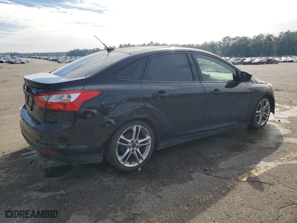 2014 Ford Focus S with VIN 1FADP3E23EL407881, listed as a Copart auction lot 46463205 with 117,409 mi miles and Salvage Title. Bid and sale history available at carsss.com. Image 3.