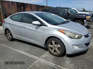 2013 Hyundai Elantra Limited with VIN KMHDH4AEXDU554233, listed as a Copart auction lot 56583285 with 183,759 mi miles and Clean Title. Bid and sale history available at DreamBid. Image 4.