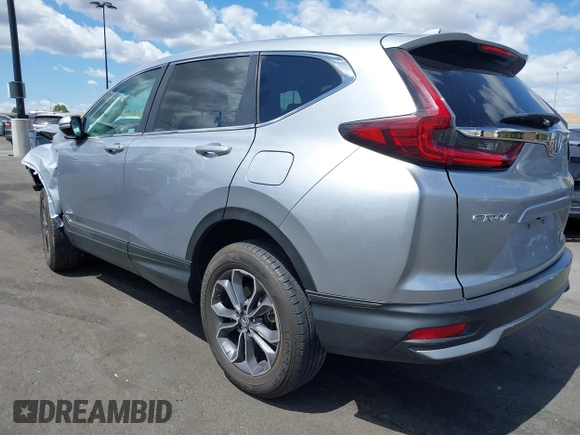 2020 Honda CR-V EX with VIN 7FARW1H56LE017004, listed as a IAAI auction lot 41948705 with 1 mi miles. Bid and sale history available at carsss.com. Image 3.