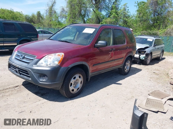 2006 Honda CR-V LX with VIN JHLRD68556C001167, listed as a IAAI auction lot 42104036 with 113,590 mi miles and . Bid and sale history available at DreamBid. Image 18.
