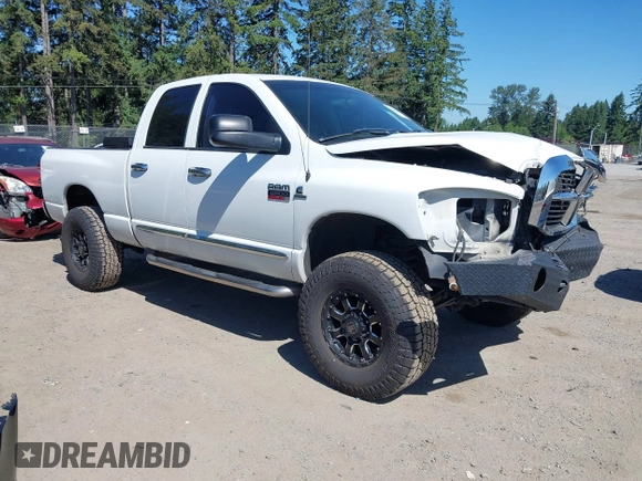2007 Dodge 2500 SLT с VIN 3D7KS28A57G840363, выставлен на аукционе IAAI как лот 42449605 с пробегом 206 517 миль миль и . История ставок и продаж доступна на DreamBid. Изображение 1.