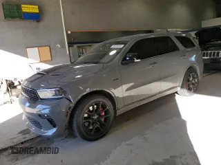 2021 Dodge Durango SRT 392 with VIN 1C4SDJGJ4MC831801, listed as a Copart auction lot 89108055 with 29,215 mi miles and Salvage Title. Bid and sale history available at DreamBid. Image 1.