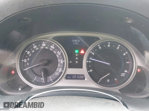 2006 Lexus IS 250 with VIN JTHCK262862008371, listed as a IAAI auction lot 42061562 with 201,598 mi miles and . Bid and sale history available at DreamBid. Image 7.