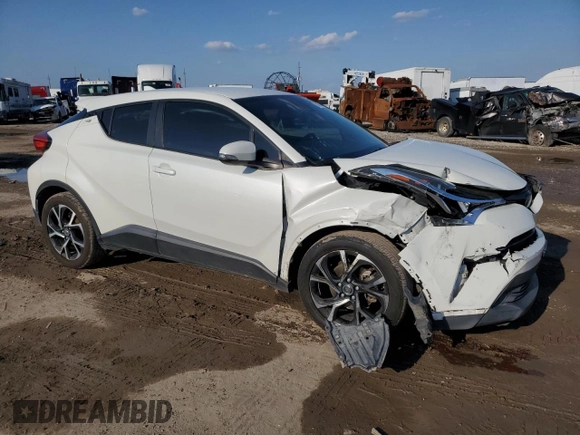 2018 Toyota C-HR XLE with VIN NMTKHMBX0JR011838, listed as a Copart auction lot 50457495 with 108,585 mi miles and Salvage Title. Bid and sale history available at carsss.com. Image 4.