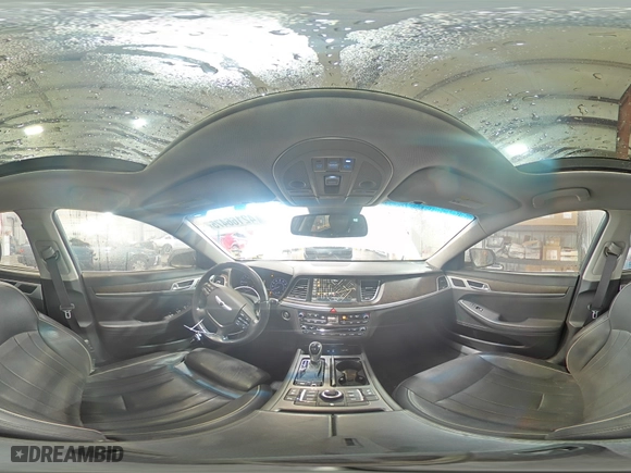 2015 Hyundai Genesis 5.0L with VIN KMHGN4JF9FU016933, listed as a Copart auction lot 42166475 with 163,601 mi miles and Salvage Title. Bid and sale history available at carsss.com. Image 14.