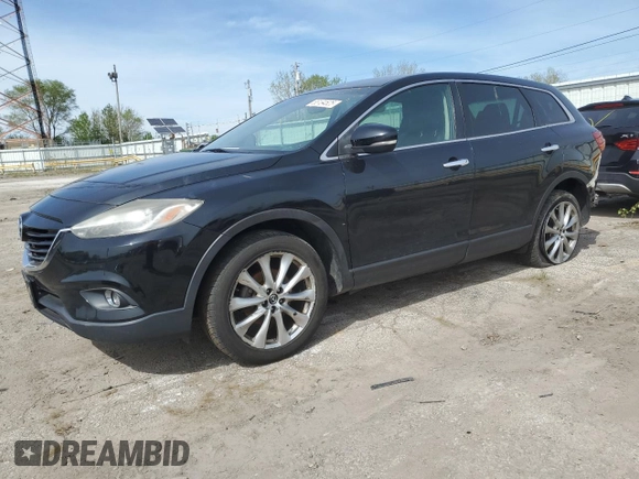 2014 Mazda CX-9 Grand Touring with VIN JM3TB3DA9E0432869, listed as a Copart auction lot 55134525 with 159,117 mi miles and Clean Title. Bid and sale history available at DreamBid. Image 1.