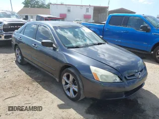 2005 Honda Accord LX z VIN 1HGCM56445A142928, wystawiony jako IAAI lot #41952176 z przebiegiem 247 680 mil mil oraz . Historia ofert i sprzedaży dostępna na DreamBid. Obrazek 1.