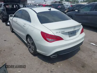 2014 Mercedes-Benz CLA 250 with VIN WDDSJ4EBXEN105295, listed as a IAAI auction lot 42275555 with 88,888 mi miles and . Bid and sale history available at DreamBid. Image 3.