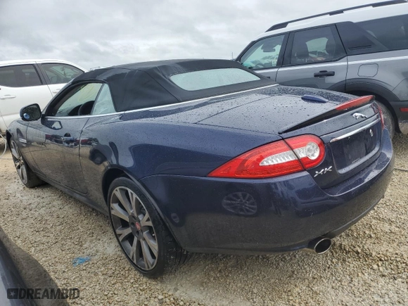 2015 Jaguar XK with VIN SAJWA4GB3FLB56079, listed as a Copart auction lot 74089444 with 0 mi miles and Non Repairable. Bid and sale history available at carsss.com. Image 2.