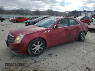 2009 Cadillac CTS RWD w/1SB with VIN 1G6DU57V090145446, listed as a Copart auction lot 87454674 with 163,150 mi miles and Clean Title. Bid and sale history available at carsss.com. Image 1.