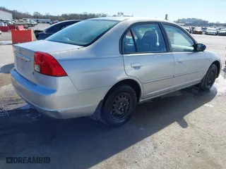 2003 Honda Civic LX with VIN 1HGES166X3L018219, listed as a IAAI auction lot 41814094 with 261,214 mi miles. Bid and sale history available at carsss.com. Image 4.