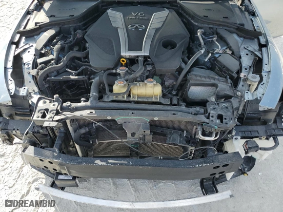 2018 Infiniti Q50 3.0t LUXE with VIN JN1EV7APXJM351555, listed as a Copart auction lot 44037805 with 90,061 mi miles and Salvage Title. Bid and sale history available at carsss.com. Image 11.