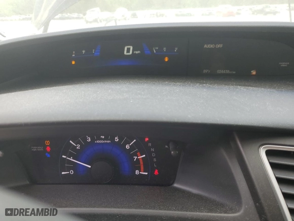 2015 Honda Civic Sedan LX with VIN 19XFB2F55FE003060, listed as a Copart auction lot 51705565 with 24,438 mi miles and Clean Title. Bid and sale history available at carsss.com. Image 9.