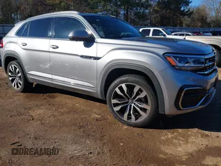 2022 Volkswagen Atlas SEL Premium R-Line with VIN 1V2FE2CA4NC218765, listed as a IAAI auction lot 41103593 with 42,008 mi miles and . Bid and sale history available at DreamBid. Image 1.