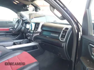 2022 Ram 1500 Big Horn with VIN 1C6SRFFT1NN459168, listed as a IAAI auction lot 42463815 with 28,421 mi miles and . Bid and sale history available at DreamBid. Image 5.