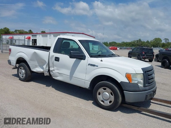 2009 Ford F-150 XL with VIN 1FTRF12W09KB16278, listed as a IAAI auction lot 41944849 with 104,427 mi miles and . Bid and sale history available at DreamBid. Image 1.