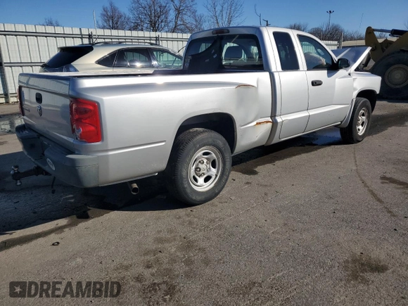 2008 Dodge Dakota ST with VIN 1D7HE22K58S541808, listed as a Copart auction lot 49772055 with 188,683 mi miles and Salvage Title. Bid and sale history available at carsss.com. Image 3.