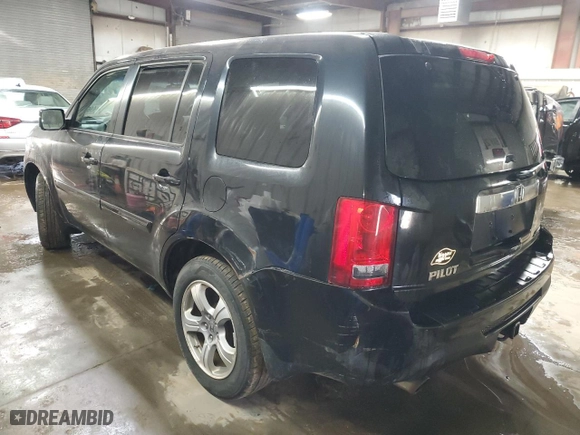 2013 Honda Pilot EX-L with VIN 5FNYF4H71DB012143, listed as a Copart auction lot 49634435 with 211,582 mi miles and Salvage Title. Bid and sale history available at carsss.com. Image 2.