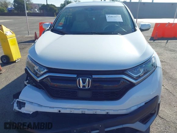 2022 Honda CR-V EX-L with VIN 7FARW2H8XNE045486, listed as a IAAI auction lot 41861874 with 27,896 mi miles. Bid and sale history available at carsss.com. Image 12.