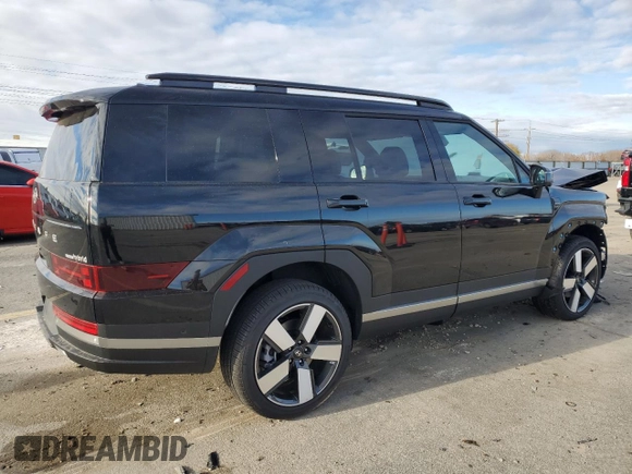 2024 Hyundai Santa Fe Hybrid Limited with VIN 5NMP3DG15RH011780, listed as a Copart auction lot 80757444 with 1,578 mi miles and Salvage Title. Bid and sale history available at carsss.com. Image 3.