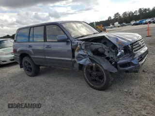 2003 Toyota Land Cruiser with VIN JTEHT05J632046741, listed as a Copart auction lot 78745074 with 203,997 mi miles and Salvage Title. Bid and sale history available at carsss.com. Image 4.