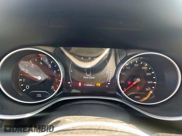 2018 Jeep Compass Latitude с VIN 3C4NJDBBXJT457007, выставлен на аукционе Copart как лот 56649625 с пробегом 113 538 миль миль и Списание • Salvage title. История ставок и продаж доступна на DreamBid. Изображение 9.