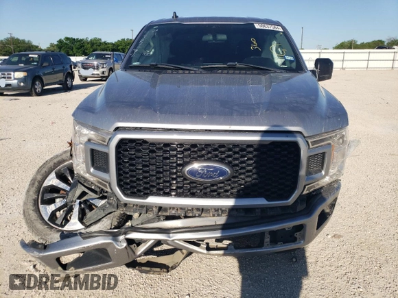 2020 Ford F-150 XL with VIN 1FTEW1C57LKE70956, listed as a Copart auction lot 50637584 with 101,108 mi miles and Salvage Title. Bid and sale history available at carsss.com. Image 5.