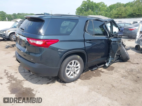 2020 Chevrolet Traverse LT Cloth with VIN 1GNERGKW2LJ239951, listed as a IAAI auction lot 42470928 with 57,000 mi miles and . Bid and sale history available at DreamBid. Image 4.