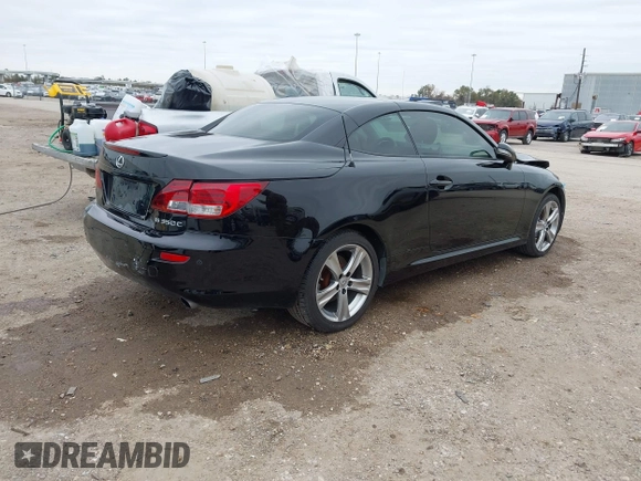 2012 Lexus IS 350 C z VIN JTHFE2C26C2507917, wystawiony jako IAAI lot #41353989 z przebiegiem 129 542 mil mil oraz . Historia ofert i sprzedaży dostępna na DreamBid. Obrazek 4.