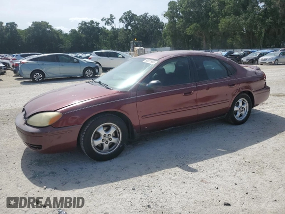 2007 Ford Taurus SE with VIN 1FAFP53U17A151246, listed as a Copart auction lot 60221955 with 284,321 mi miles and Salvage title. Bid and sale history available at DreamBid. Image 1.