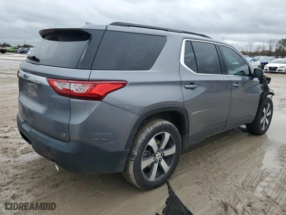 2021 Chevrolet Traverse LT Leather with VIN 1GNERHKW2MJ163235, listed as a Copart auction lot 44774865 with 72,039 mi miles and Salvage Title. Bid and sale history available at carsss.com. Image 3.
