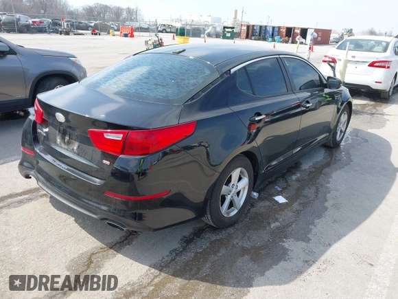 2014 Kia Optima LX z VIN 5XXGM4A76EG280177, wystawiony jako IAAI lot #41758232 z przebiegiem 95 000 mil mil oraz . Historia ofert i sprzedaży dostępna na DreamBid. Obrazek 4.