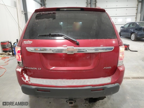 2005 Chevrolet Equinox LT with VIN 2CNDL73F956077591, listed as a Copart auction lot 89390395 with 137,256 mi miles and Salvage Title. Bid and sale history available at carsss.com. Image 6.